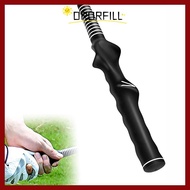 ORORFILL Golf Club Grip, Left-Handed Right-Handed Golf Swing Training Grip,  Black Universal Golf Gr