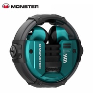 Monster XKT10 Wireless Headphones Bluetooth Earphones Gamer Headset Waterproof TWS Noise Reduction With Microphone Sports Earbud