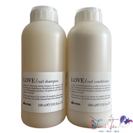 [ NA ] Davines Love Curl Shampoo and Conditioner 1000mlx2