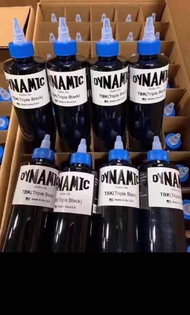 สีสัก/หมึกสัก/หมึกไดนามิก/สีไดนามิก/หมึกไดนามิก/TBK/Triple black/Dynamic/Ink/สีแท้100%/ขนาด1ออน/ขนาด