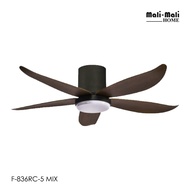 FANCO Daisy F-836RC-5 Mix Colour Ceiling Fan With LED Light (DC Motor)