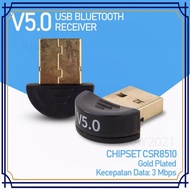 Usb Bluetooth Receiver V5.0 Chipset CSR8510 Gold Plated IT033