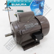 Dinamo Motor Penggerak 1/2Hp 4P 1Ph 1400Rpm SUMURA / Elektro Motor SUMURA 0.5Hp