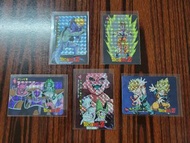 日版 龍珠 X 異度空間 X 香港動漫節 每款限定500張咭 DRAGONBALL 2 DEGREE ACGHK 2024 LIMITED 500 一套五款限量閃卡 (杜拉格斯 孫悟天 布歐 斯路 菲