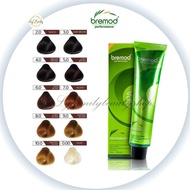 Bremod Hair Color Dye Natural Color 2/0 3/0 4/0 5/0 6/0 7/0 8/0 9/0 10/0 0/00 100ml