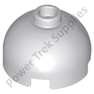 Lego Compatible - Brick Rnd 2 x 2 Dome Top Hollow Stud w/ Bottom Axle Holder - 553c 553b 3262 18841 