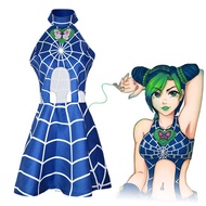 JOJO JoJo's Bizarre Adventure Cosplay Jolyne Cujoh Cosplay Costume Kujo dress Women Uniform Comic Co