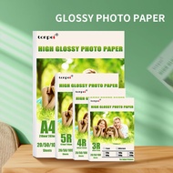 Multi Specification High Gloss Photo Paper 3R 4R 5R A4 Photo Printing Paper Inkjet Printer 180G Glos