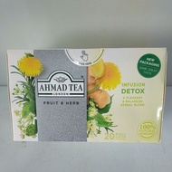 Ahmad Tea London Fruits & Herbs Infusion Detox 40g (20 bags x 2 g)