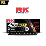 RK Chain BL428KLO-132L_CH-RK-14285LOX (Black) By Motofiix