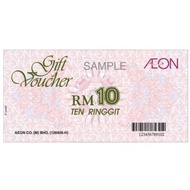 Aeon Gift Voucher RM10