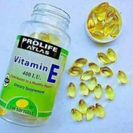 Prolife Atlas Vitamin E 400 1.U(WHOLESALE 50PCS) HQ