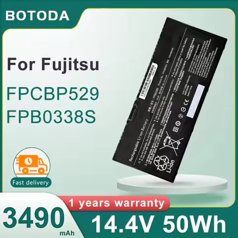 FPCBP529 FPB0338S FMVNBP247 14.4V 50Wh 3490mAh laptop battery for Fujitsu LifeBook E549 E558 E559 T9
