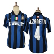 Jersey Original Retro Internazionale Inter Milan Home 2008/2009 J. ZANETTI 4 Jadul RARE