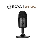 BOYA BY-CM3 Desktop Mini Microphone Condenser USB Mic for PC Laptop Phone Game Live Streaming Plug &amp; Play