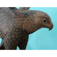 Eagle Wooden Statue Crafted