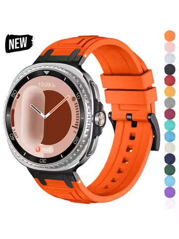 Strap for Samsung Galaxy Watch Watch 9/8 40mm 44mm Sports Silicone Bracelet for Samsung Galaxy Watch