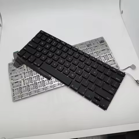 New Laptop Replacement Keyboard For MacBook Pro 15" A1286 Keyboard US UK EU Spain French Russian 200