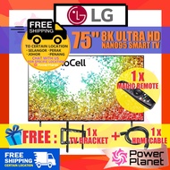 [FREE SHIPPING & TV BRACKTE & HDMI CABLE] LG NANO95 75’’ 8K UHD Smart 75NANO95TPA NanoCell TV Televi