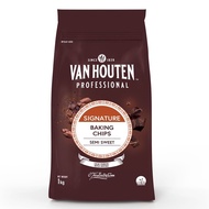 Van houten chocolate packaging 1kg WHOLESALE Vanhouten Semi Sweet Baking Chips