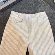 Oro Pants Stripe Bangkok Oro pants - Women's Highwaist Culottes Loose Pants Trousers