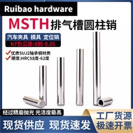 H7 Negative Tolerance MSTH Internal Thread Exhaust Groove Cylindrical Pin Bearing Steel Positioning 