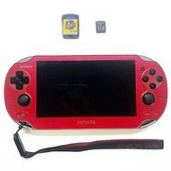 Sony PlayStation PSV 紅色 SOUL SACRIFICE 特別版 1000 1006 日版 全正常 未改機 連16gb save card game 連遊戲 中古 懷舊 電子遊戲