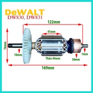 DeWALT DW830, DW831 125mm Blade Angle Grinder Rotor (Inner) 44mm Body - 100% Copper Wire Winding Mac