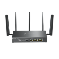 TP-Link Omada ER706W-4G High-Speed 4G+ Cat6 AX3000 Gigabit 4-Port WiFi Router with WAN Port - New 3-