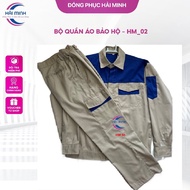 Khaki Work Protective Clothing Set - Code HM_02