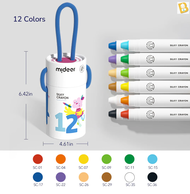 Mideer Washable Silky Crayon 6/12/24Colors