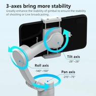 AXNEN HQ3 3-Axis Gimbal Stabilizer for Smartphone Handheld Phone Video Record, Android iPhone Tiktok