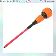 ANEX Screwdriver, Insulated, 1000V Compatible, Ball Grip, for Electrical Work, +3x150 No. 7800