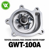 (GWT-100A) TOYOTA AVANZA F601 ENGINE WATER PUMP