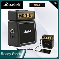 Marshall MS2 Mini Guitar Amplifier Palm Portable Speaker 1 Watt Electric Guitar Micro Amp Speaker Amplifier
