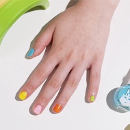 韓國 recipebox 韓兔可撕式水性兒童指甲油－鮮綠色