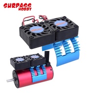 FCFTRC SURPASS HOBBY RC Motor Cooling Fan Heat Sink Brushless Motor Heatsink for 1/10 1/8 RC Motor 5