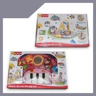 ✓Baby Piano Play Gym Mat – Musical Activity Playmat with Hanging Toys & Lights