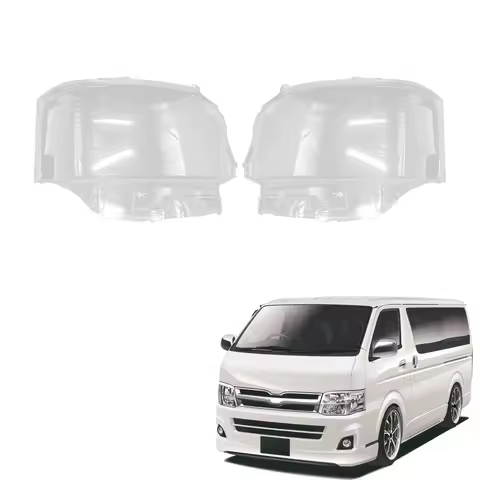 NEW-For Toyota Hiace 200 Series 2010-2013 Headlight Shell Lamp Shade Transparent Lens Cover Headligh