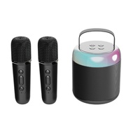 Bluetooth Speaker Microphone K Song Speaker Home Speaker Dual Microphone Bluetooth Singing Fan Speak