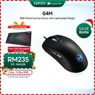 Edifier Hecate G4M Wired Gaming Mouse  | 16000DPi | 7 Programable Buttons | RGB Lighting