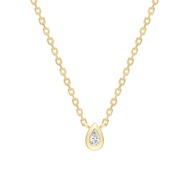 [With Box] HEFANG HEFANG Gilt Clavicle Chain Niche Design Premium Clavicle Chain