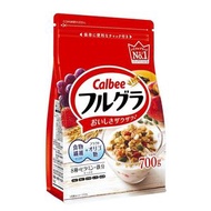 卡樂B - Calbee粒粒水果穀物 營養早餐麥片麥皮700g【平行進口】不同包裝隨機發