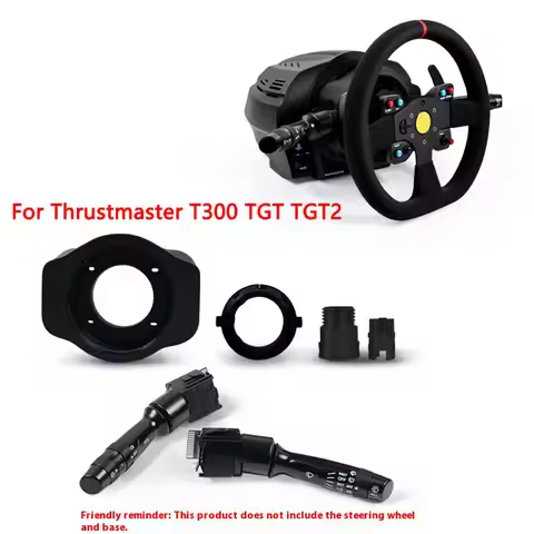 PC Racing Simulator Steering Wheel Turn Signal Headlight Wiper Switch For Thrustmaster T300 TGT TGT2