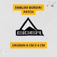 Emblem Bordir Patch Logo Eiger