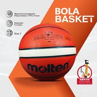 Basketball Size 7 Molten BG4500 Free Pump