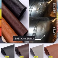 【BHQ】100x137cm ซ่อมเครื่องหนัง แพทช์หนัง Stick-On Leather Repairing Patch PU หนังซ่อมโซฟา หนังซ่อมเบ