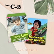 C-2 AMPLOP LEBARAN / AMPLOP FOTO / AMPLOP CUSTOM / AMPLOP UNIK /