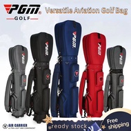 【Free Shipping】golf Bag Light  PGM Golf Bag With Wheels Ultra-light Sport Standard Golf Bags Large Capacity Golf Aviation Ball Storage Multifunctional