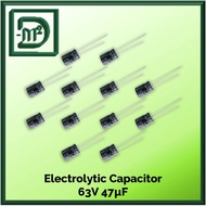 Electrolytic Capacitor 50V or 63V - 10uF; 47uF (10pcs)